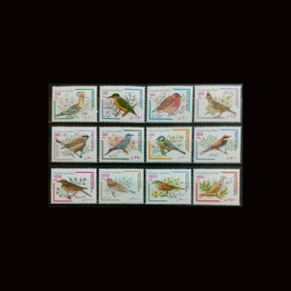 2912 – سری دهم پستی - پرندگان - Image 1