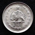 1 ریال محمدرضا شاه پهلوی (دو تاج)
