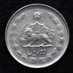 2 ریال محمدرضا شاه پهلوی (دو تاج)