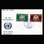 01084 - پاکت مهر روز، روز حقوق بشر - Image 2