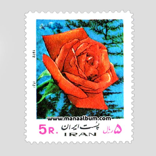 StampRed-Timberglade تمبر گل سرخ - Image 1